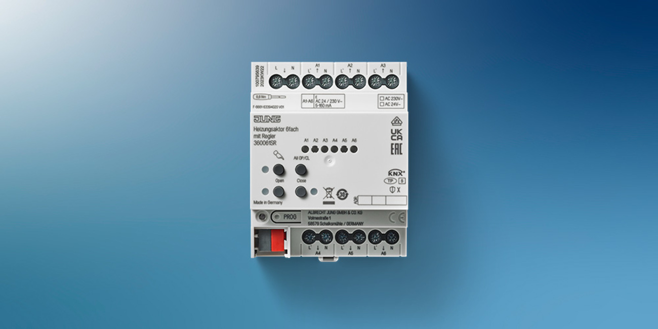 KNX Heizungsaktor 6-fach bei DZ Elektrotechnik GmbH in Stuttgart