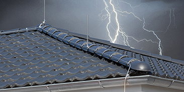 Äußerer Blitzschutz bei DZ Elektrotechnik GmbH in Stuttgart