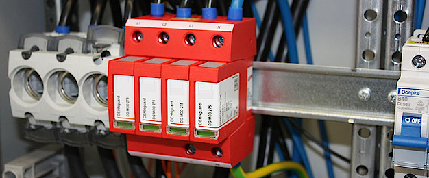 Über­spannungs­schutz bei DZ Elektrotechnik GmbH in Stuttgart